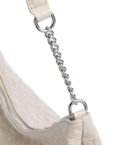 Jeans Iniziale Spiega Lucille Beuteltasche Lederimitat beige