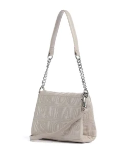 Jeans Iniziale Spiega Solar Schultertasche Lederimitat beige