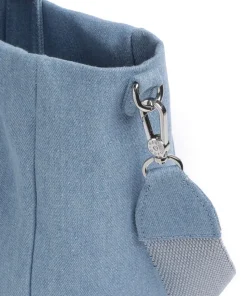 Jeans Raquel Handtasche Baumwolle hellblau