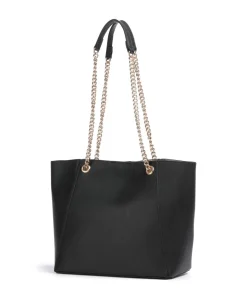 Jeans Singolo Justine Shopper Lederimitat schwarz