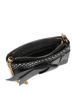 Jeesie Umhängetasche Lederimitat schwarz