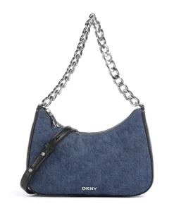 Jenna Schultertasche Baumwolle dunkelblau