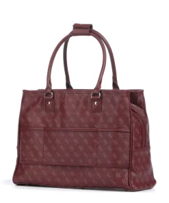 Jesco Shopper 15″ Lederimitat dunkelrot