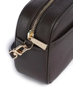 Jet Set Small Umhängetasche genarbtes Rindsleder dunkelbraun