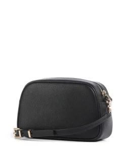 Jet Set Small Umhängetasche genarbtes Rindsleder schwarz