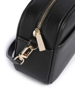 Jet Set Small Umhängetasche genarbtes Rindsleder schwarz