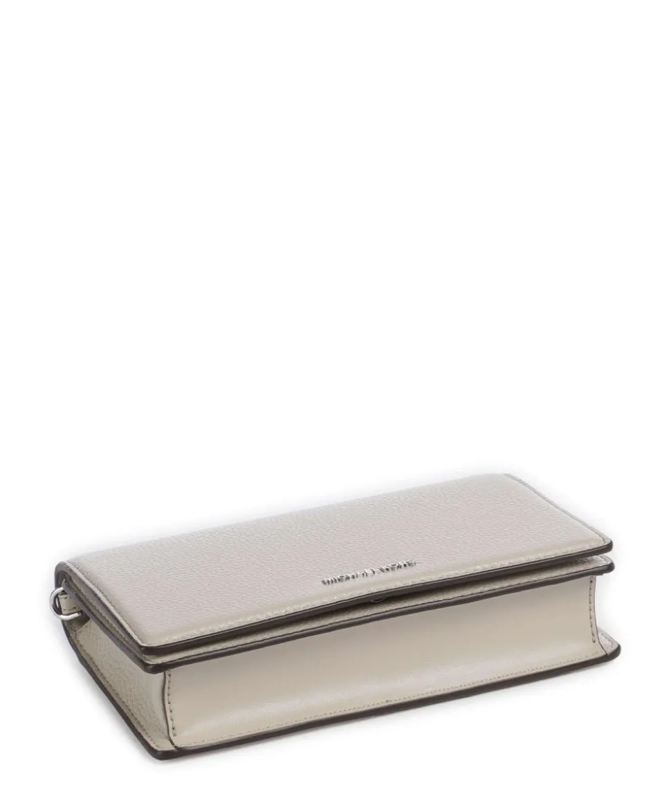 Jet Set Umhängetasche genarbtes Leder sand