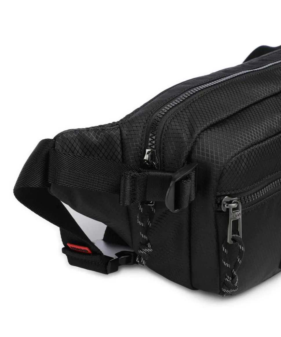 Jhin Gürteltasche recyceltes Polyester schwarz