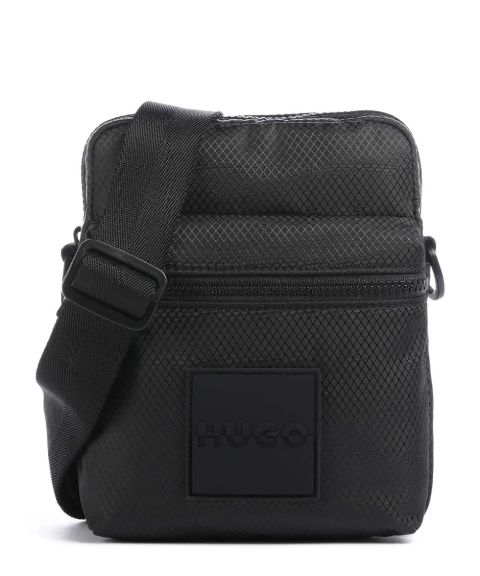 Jhin Umhängetasche recyceltes Polyester schwarz