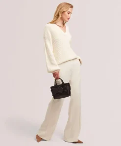 Jimisie Handtasche Lederimitat schwarz