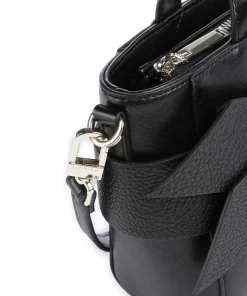 Jimisie Handtasche Lederimitat schwarz