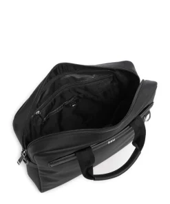 Jinko Aktentasche 14″ Lederimitat schwarz