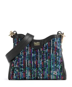 Joan Umhängetasche Lederimitat, Polyester, fein genarbtes Rindsleder mehrfarbig