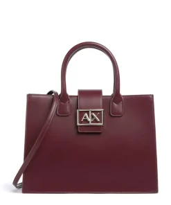 Jodie M Handtasche Lederimitat wein