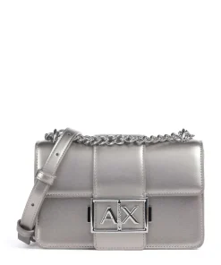 Jodie S Schultertasche Lederimitat silber