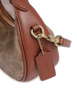 Jonie Umhängetasche Canvas braun/beige