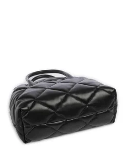 Juliet Handtasche Lederimitat schwarz