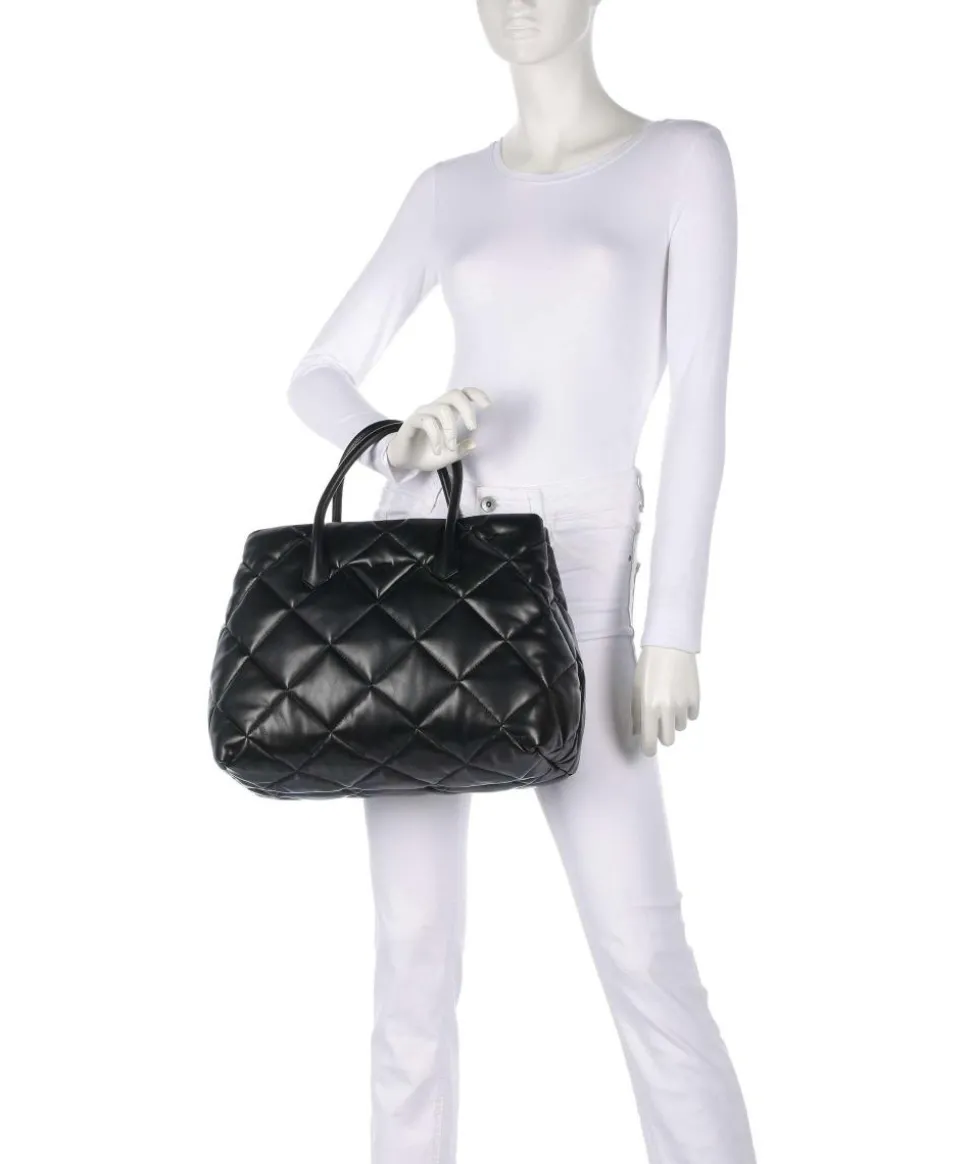 Juliet Handtasche Lederimitat schwarz