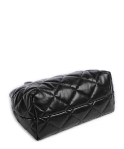 Juliet Handtasche Lederimitat schwarz