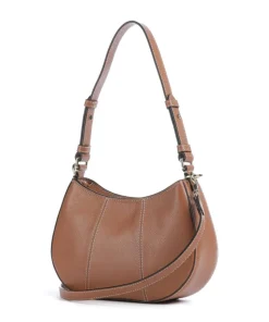 Juliette Schultertasche genarbtes Rindsleder tan