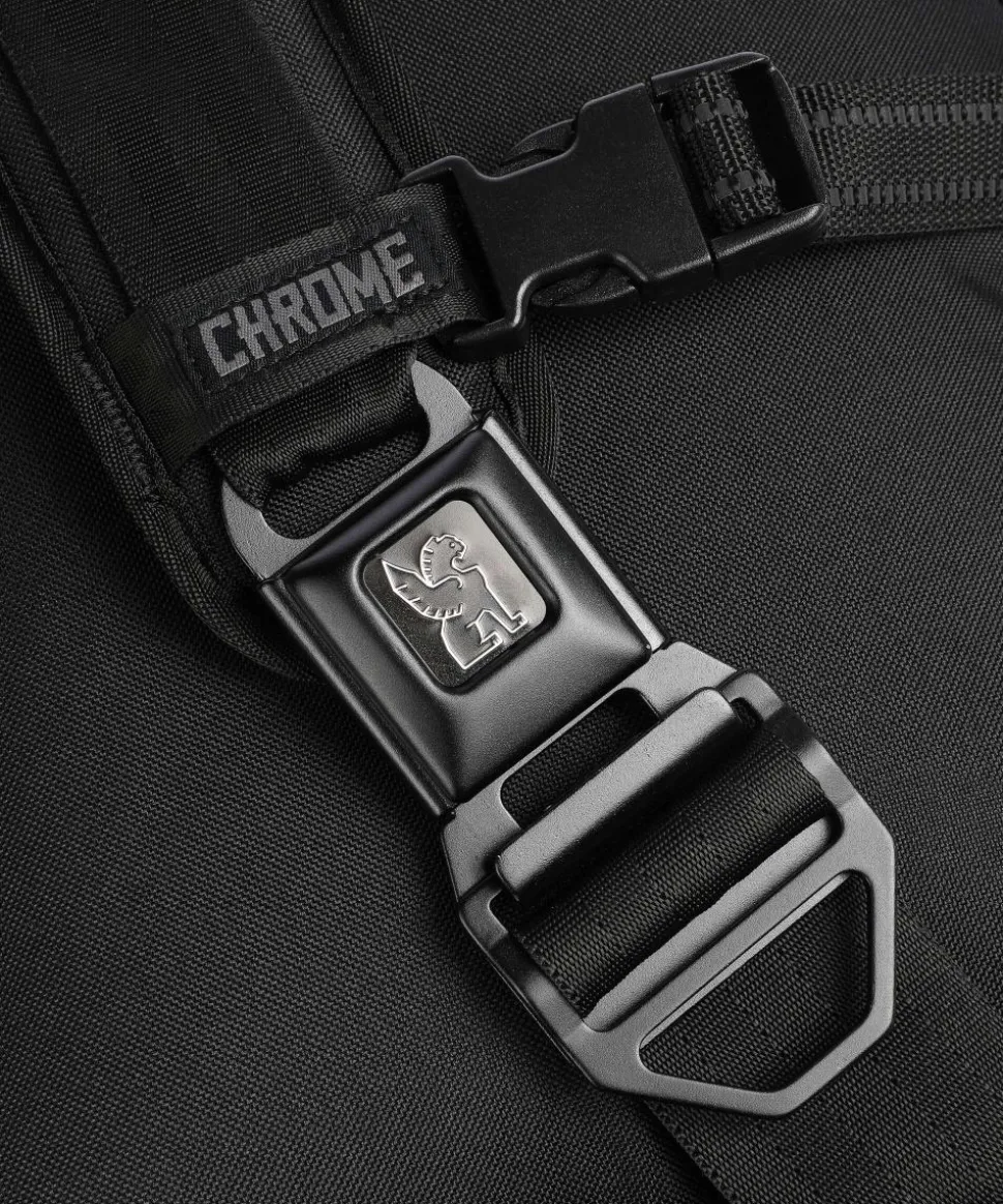 Kadet Max Gürteltasche 15″ recyceltes Nylon schwarz