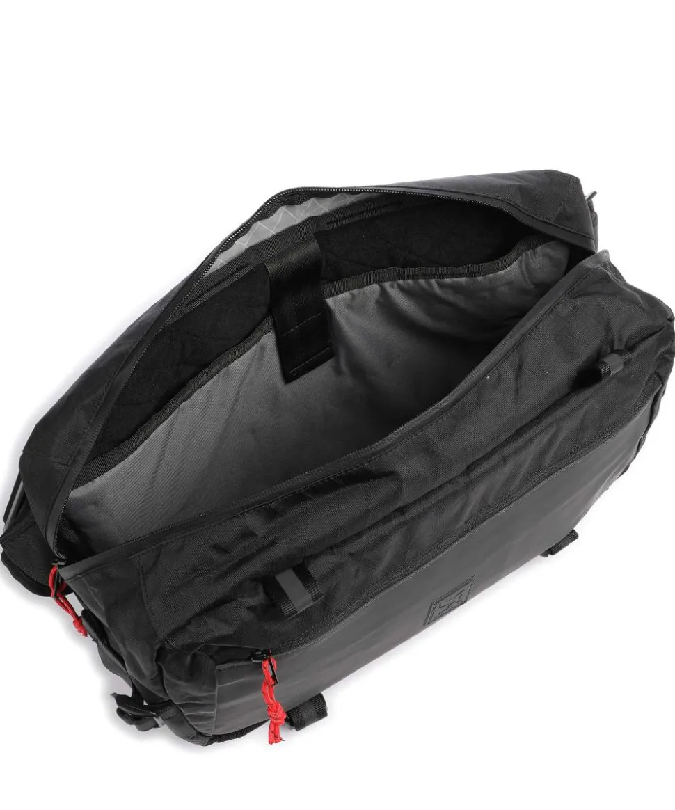 Kadet Max Gürteltasche 15″ recyceltes Nylon schwarz