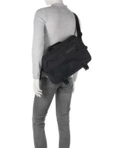 Kadet Max WP Kuriertasche 14″ recyceltes Nylon schwarz