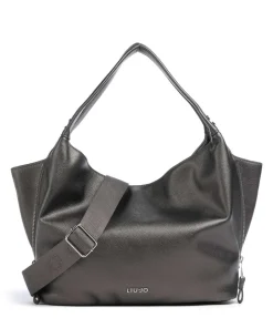 Kaliska M Beuteltasche Lederimitat dunkelgrau