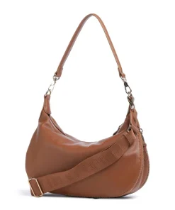 Kaliska M Beuteltasche Lederimitat braun