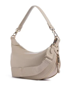 Kaliska S Schultertasche Lederimitat beige