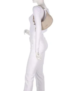 Kaliska S Schultertasche Lederimitat beige