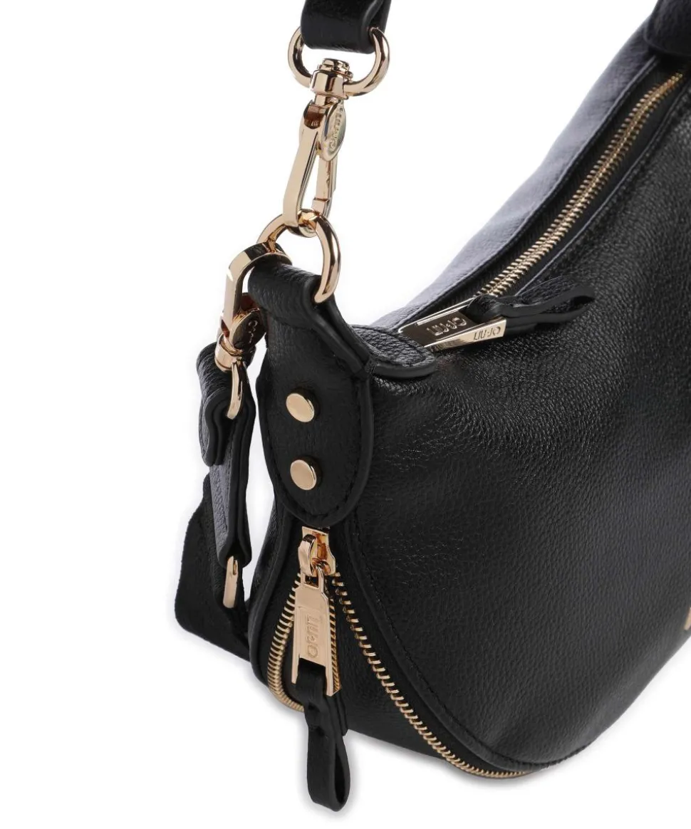 Kaliska S Schultertasche Lederimitat schwarz