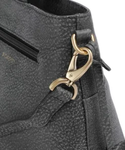 Kapstadt Handtasche Büffelleder anthrazit