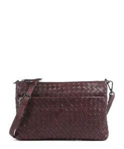 Karima Umhängetasche fein genarbtes Rindsleder bordeaux