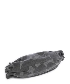 Karla Denim Schultertasche Baumwolle grau