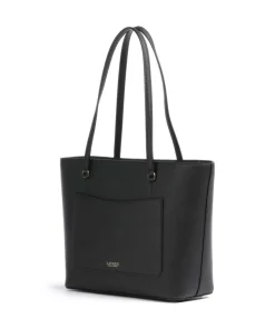 Karly Medium Shopper Saffiano-Rindsleder schwarz