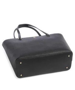 Karly Medium Shopper Saffiano-Rindsleder schwarz