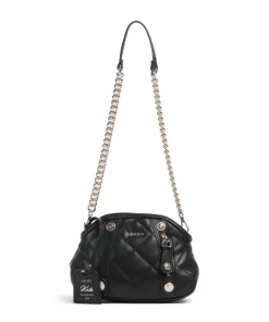 Kate Schultertasche Lederimitat schwarz