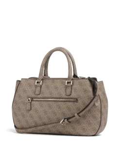 Katya 4G Logo Handtasche Lederimitat hellbraun