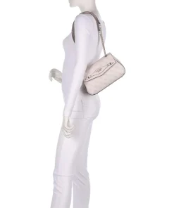 Katya 4G Logo Schultertasche Lederimitat altrosa