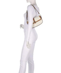 K/Autograph Schultertasche Canvas creme