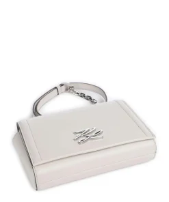 K/Autograph Small Umhängetasche fein genarbtes Rindsleder elfenbein