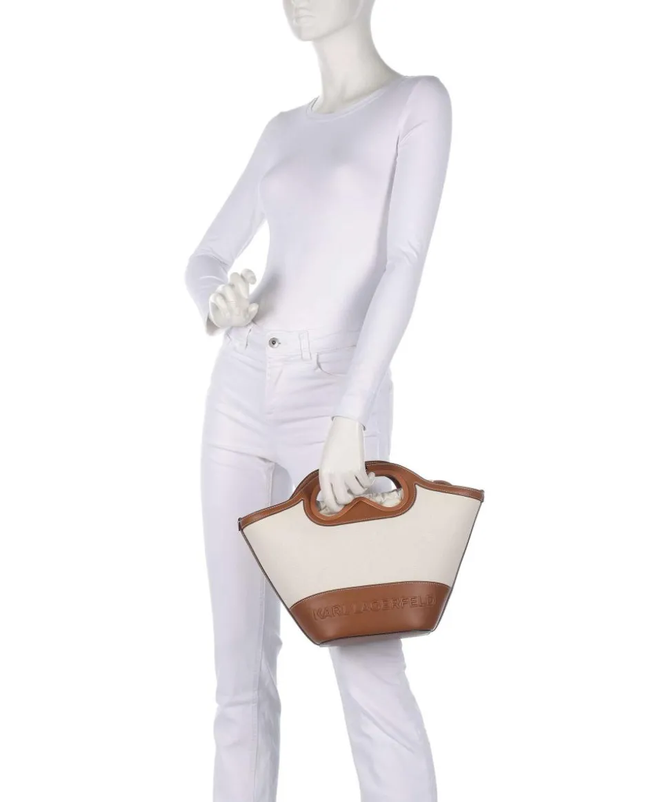 K/Aviator Handtasche Canvas beige/braun