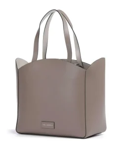 K/Circle Medium Shopper fein genarbtes Rindsleder taupe