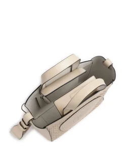K/Circle Small Handtasche fein genarbtes Rindsleder beige
