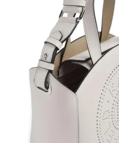 K/Circle Small Handtasche fein genarbtes Rindsleder elfenbein