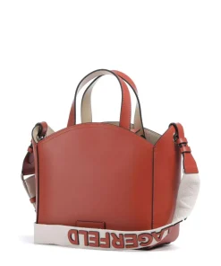 K/Circle Small Handtasche fein genarbtes Rindsleder bernstein