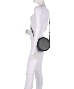 K/Circle Umhängetasche fein genarbtes Rindsleder schwarz