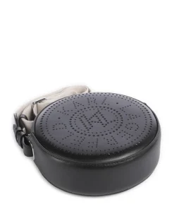 K/Circle Umhängetasche fein genarbtes Rindsleder schwarz