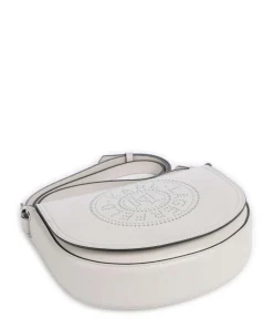 K/Circle Umhängetasche fein genarbtes Rindsleder elfenbein